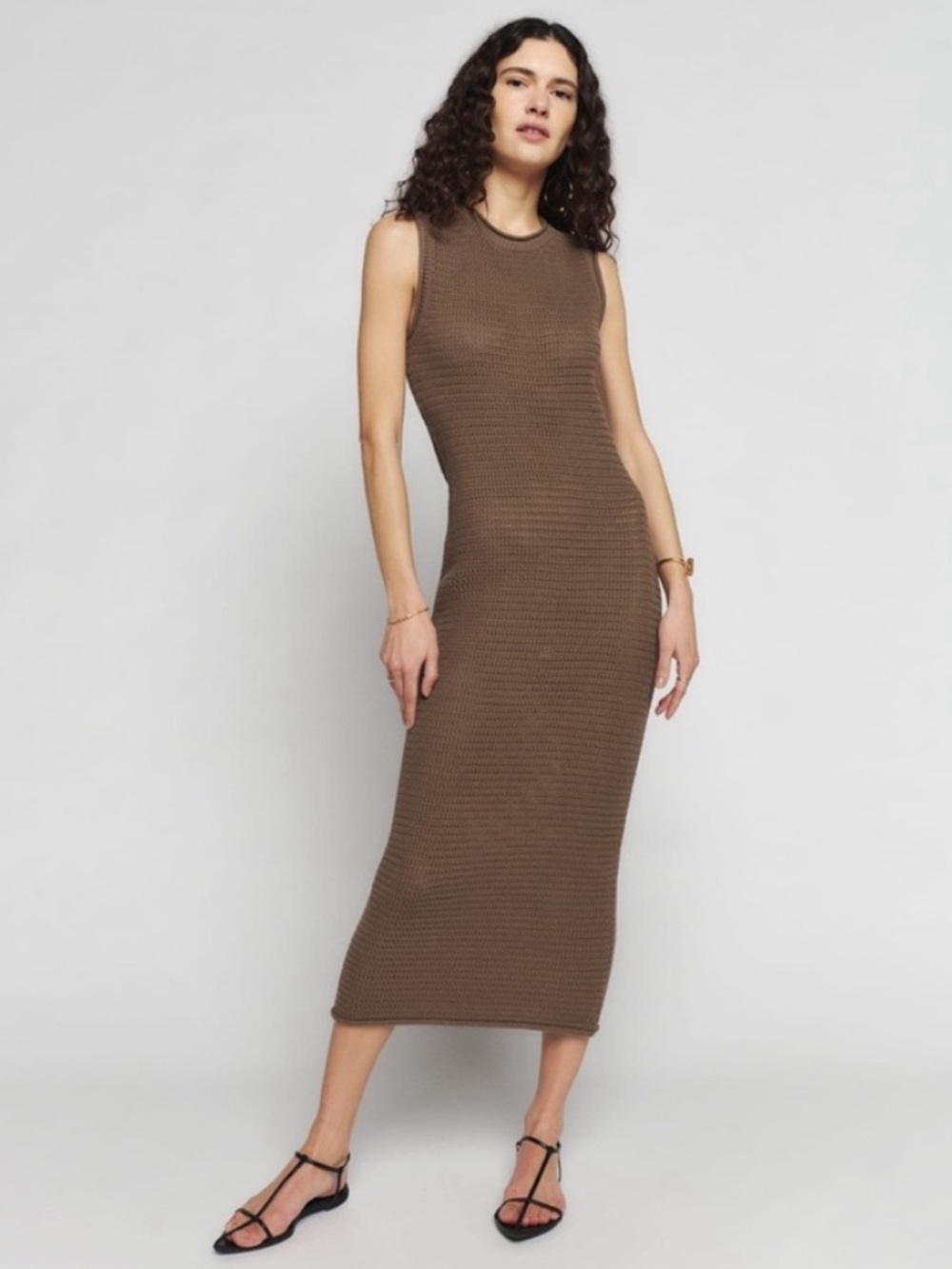 Reformation Nolan Crochet Dress